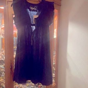 Blue with black strips Free People Dress